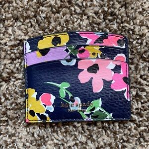 Kate space floral card holder